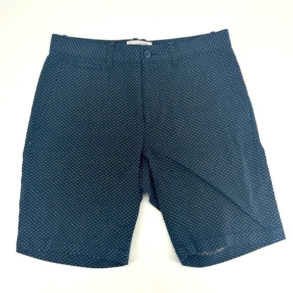 Original Penguin Other - Men’s The Original Penguin navy blue hounds tooth flat front shorts size 31
